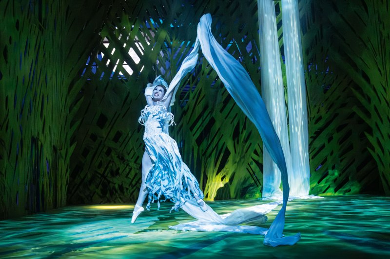 Musical Tarzan Bewertung: Wasserfall