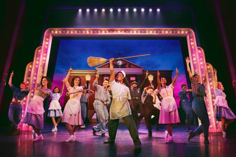 Zurück in die Zukunft Musical Erfahrungsbericht: Tanzszene mit Goldie Wilson