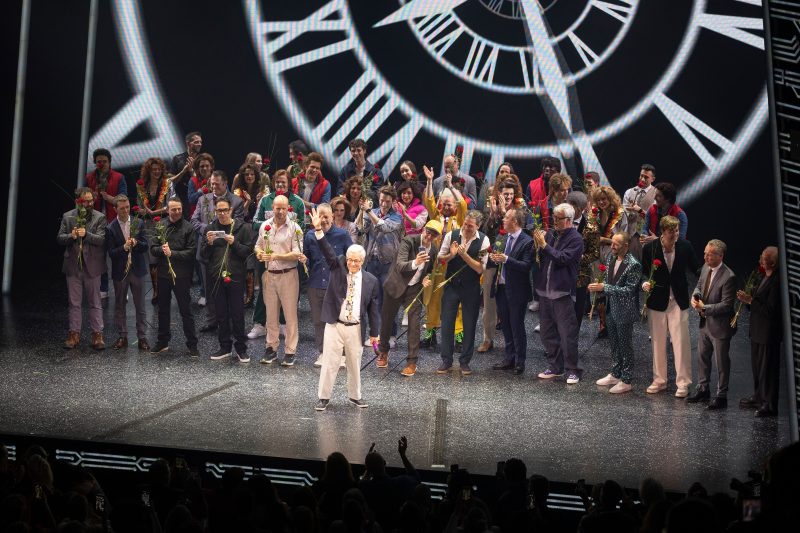Bob Gale bei der Premiere des Musicals Zurück in die Zukunft in Hamburg