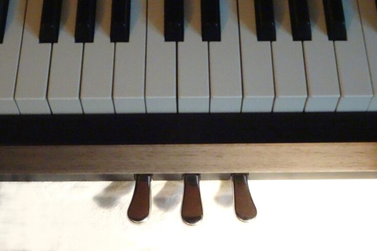 Pedale am Klavier: Funktionen